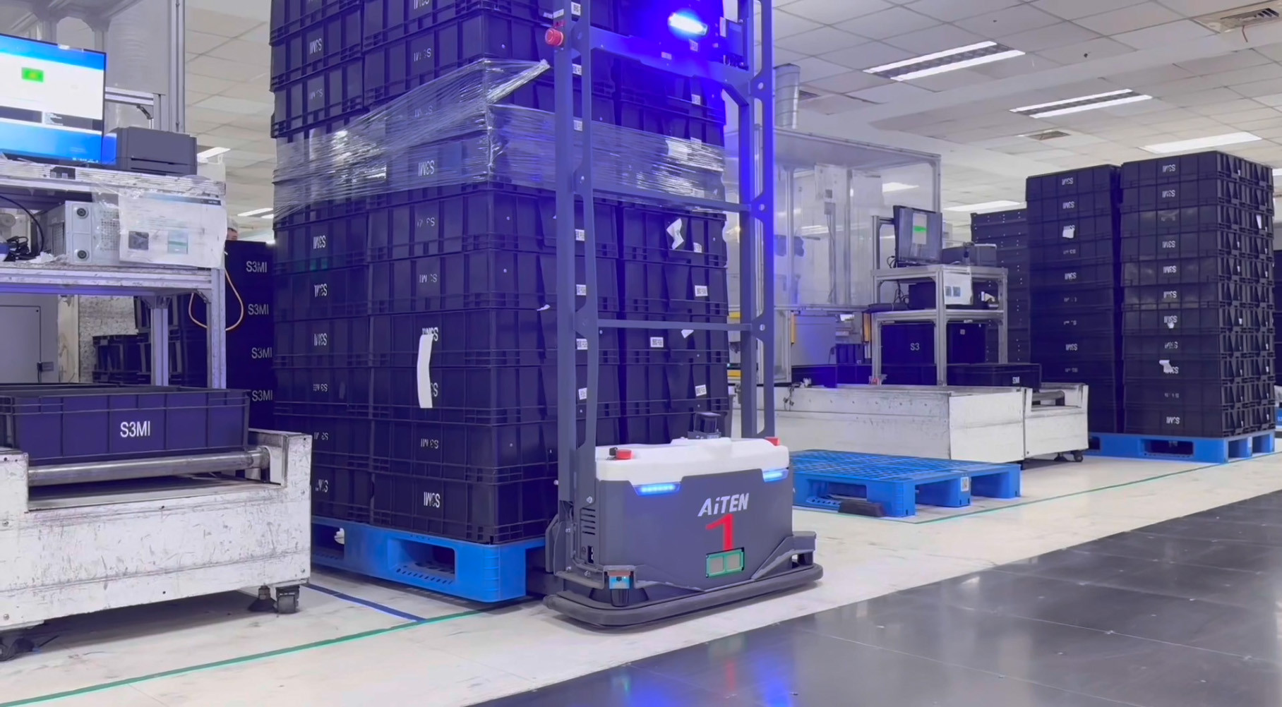 ​AGV无人叉车的应用：AiTEN 710公海寰宇如何赋能工厂内部物流